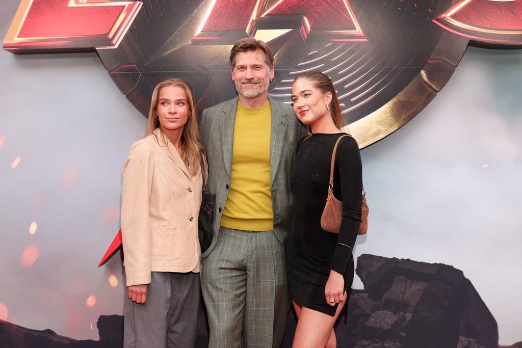 Nikolaj Coster-Waldau Brings Daughters to The Flash Premiere