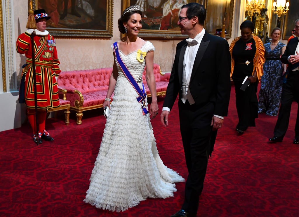 Prince William and Kate Middleton at State Banquet June 2019