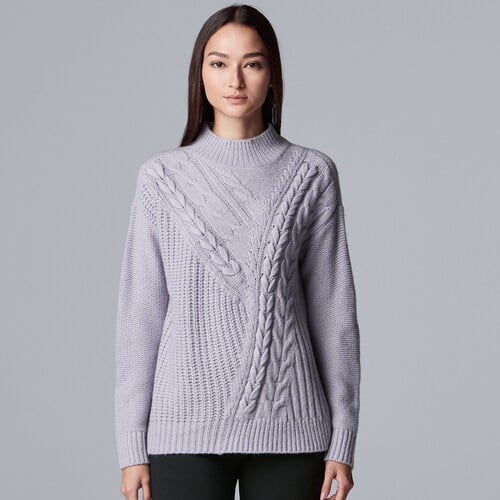 Vera wang sweater sales dress
