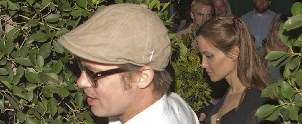 Brad Pitt and Angelina Jolie at Ago