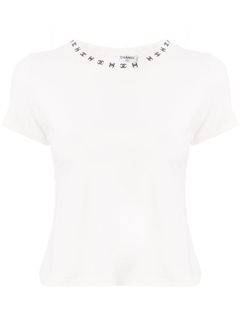 Chanel Pre-Owned 1997 CC Trim T-shirt