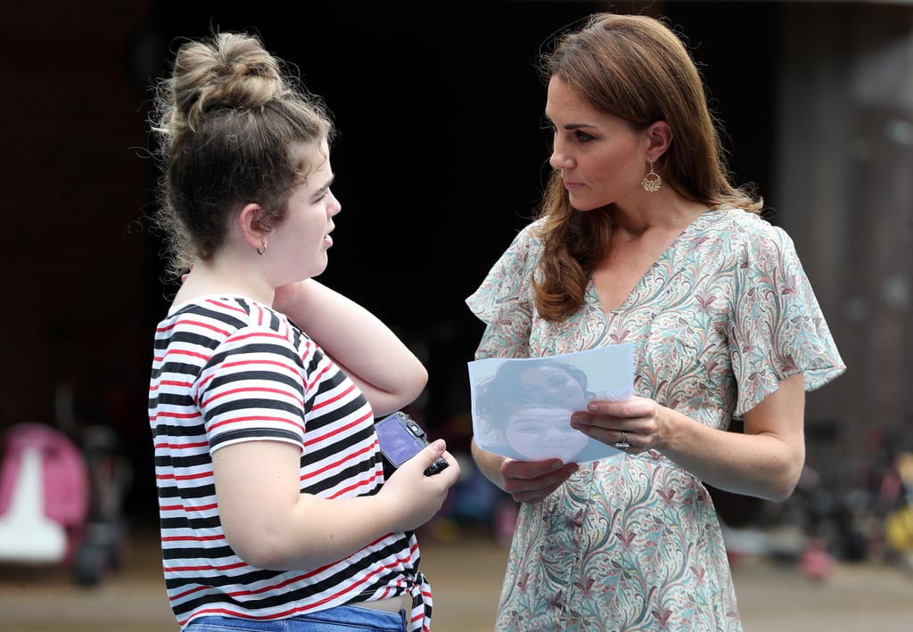 Kate Middleton at Action for Children Workshop June 2019