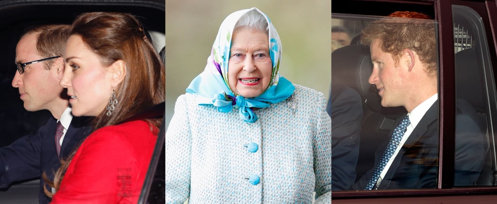 British Royal Family's Pre-Christmas Lunch 2014
