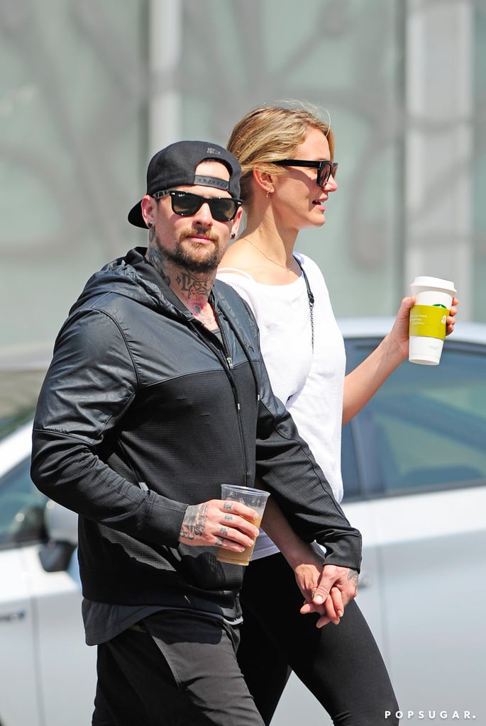Cameron Diaz and Benji Madden Holding Hands | Pictures