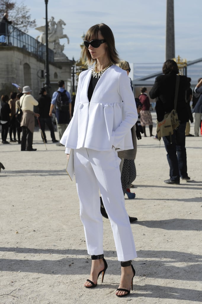 Paris Fashion Week Street Style Spring 2013 Paris Fashion Week Street Style Spring 2013