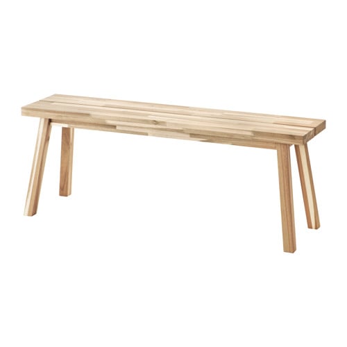 wooden bench