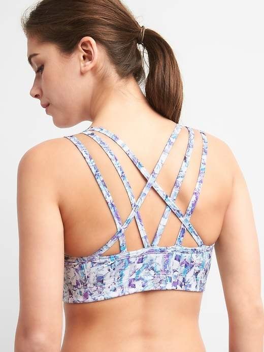 Gap GapFit Medium Impact Strappy Sports Bra