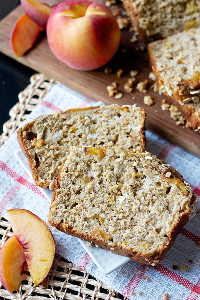 Peaches and Cream Quick Bread