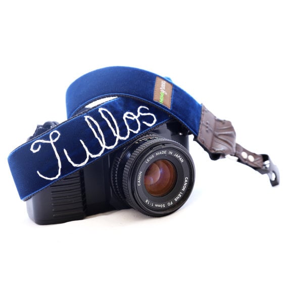 personalized camera strap