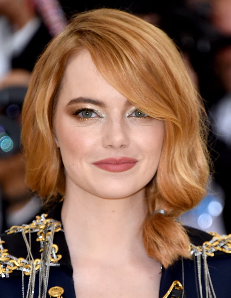 Emma Stone and Andrew Garfield at the 2018 Met Gala
