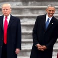 This Viral Pic of the Trumps and Obamas Side by Side at the Inauguration Will Make You Giggle