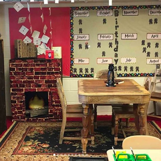 Teacher Makes Harry Potter-Themed Classroom