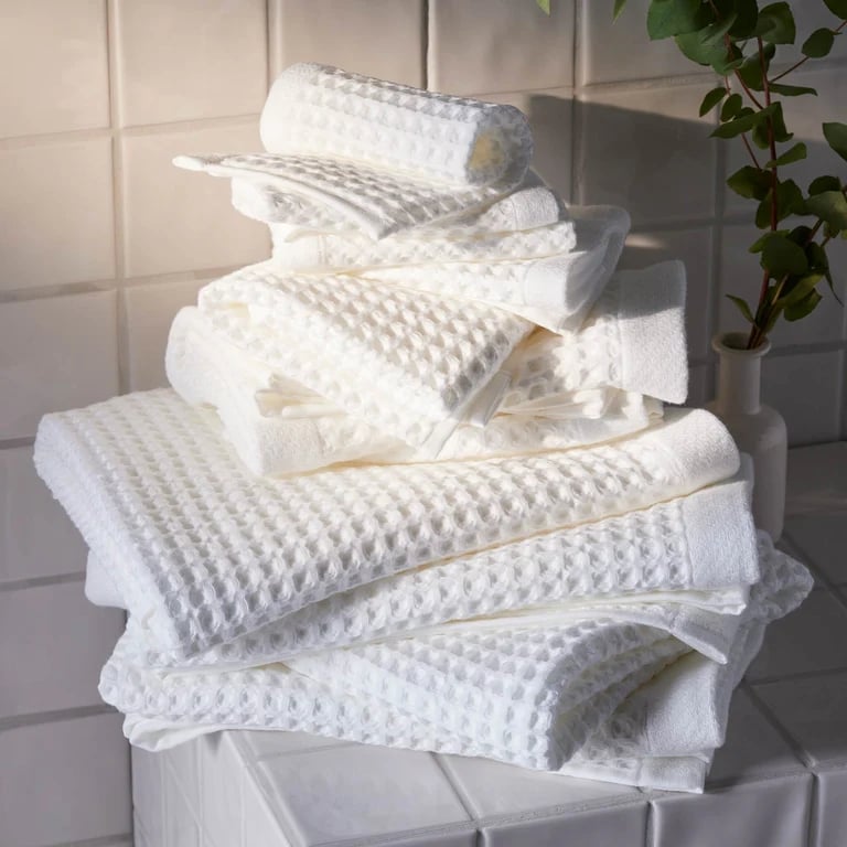 Brooklinen Dreamweave Waffle Bath Towel Bundle ($68, originally $138)
It's easy to forget about your towels, but after a certain point they require a refresh. This bundle does the trick, complete with two sets of hand and bath towels — all in a gorgeous waffle texture. And I'll be honest, half off such a high-quality fabric is hard to pass up. If your linen closet is already stocked, the rest of the Brooklinen site is 25 percent off for all your bed and bath needs.
