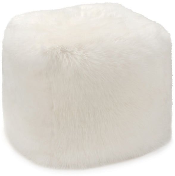 Sheepskin Pouf