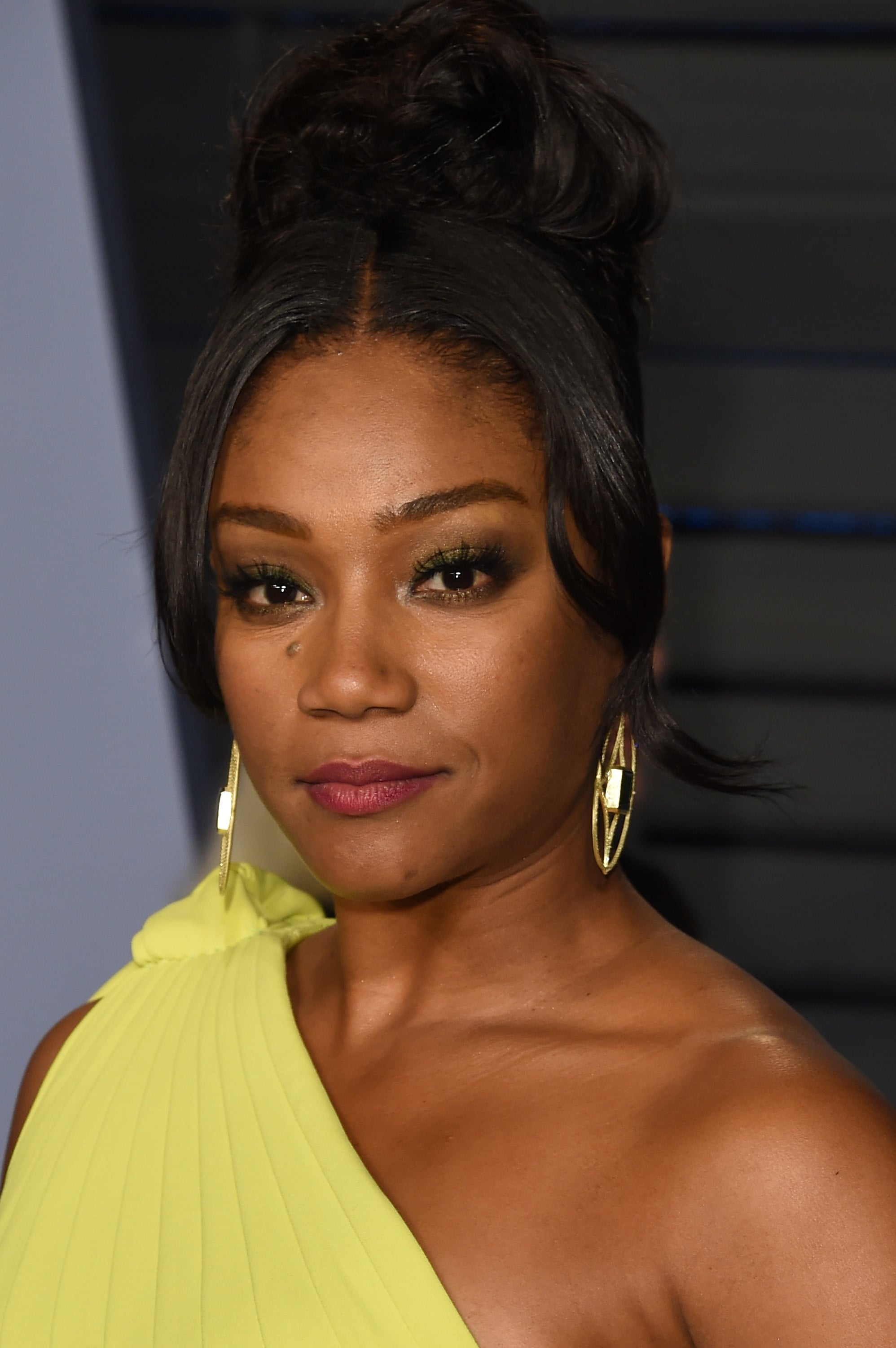 BEVERLY HILLS, CA - MARCH 04:  Tiffany Haddish attends the 2018 Vanity Fair Oscar Party hosted by Radhika Jones at the Wallis Annenberg Center for the Performing Arts on March 4, 2018 in Beverly Hills, California.  (Photo by J. Merritt/Getty Images)