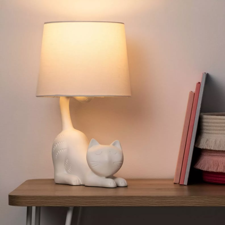 Pillowfort Cat Figural Table Lamp