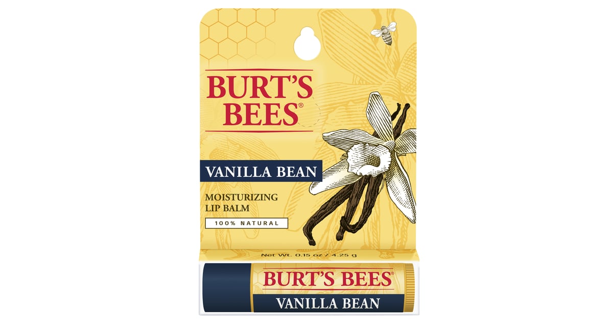 Burt's Bees Lip Balm, Vanilla Bean Blister Box 2Pack CrueltyFree