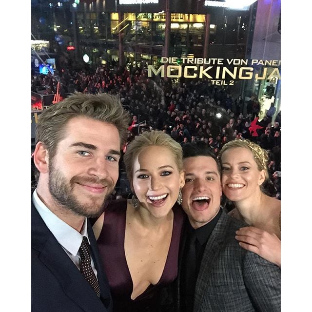When He Snapped the Best Hunger Games Selfie Ever