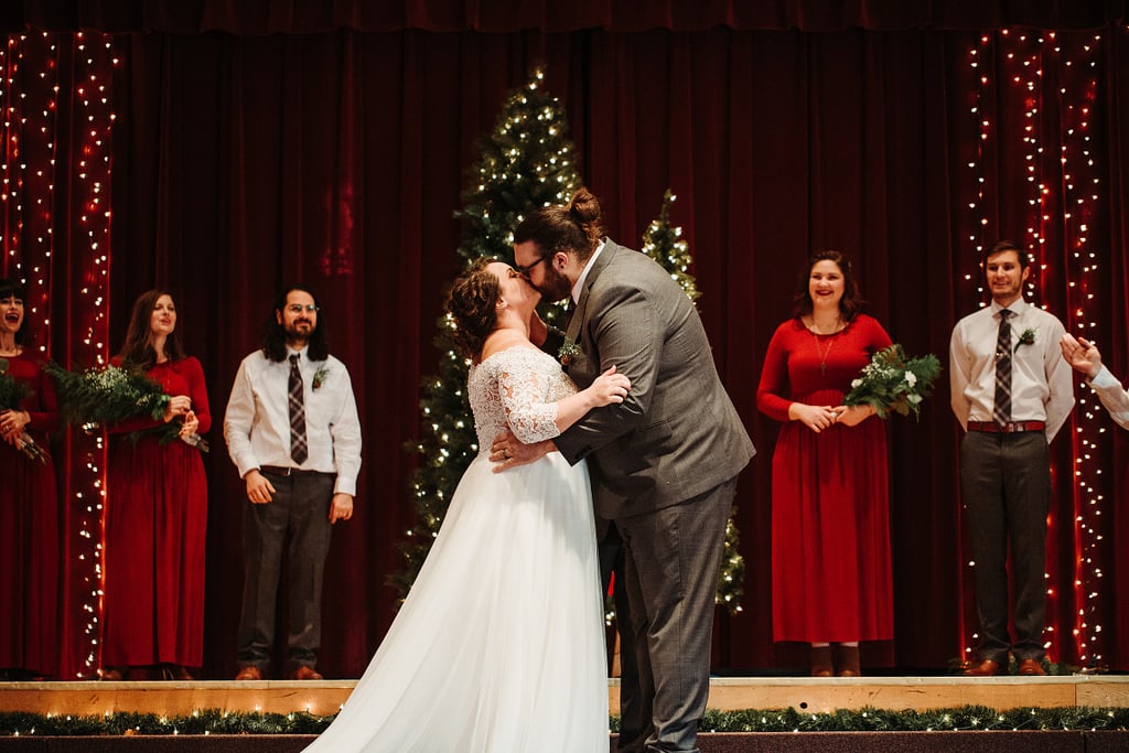 Quirky Christmas Wedding