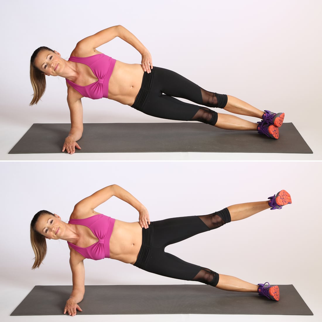 Plank and Lunge Workout POPSUGAR Fitness