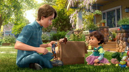 When Andy gets protective of Buzz and you totally feel his feels too.