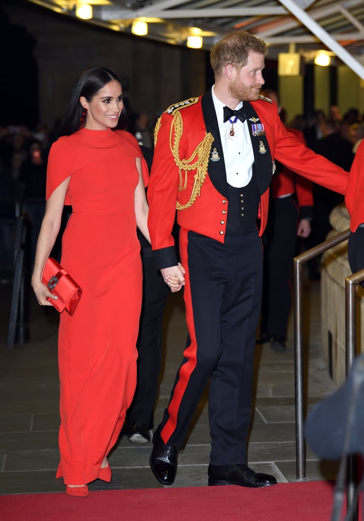 Prince Harry and Meghan Markle at the Mountbatten Music Festival in 2020