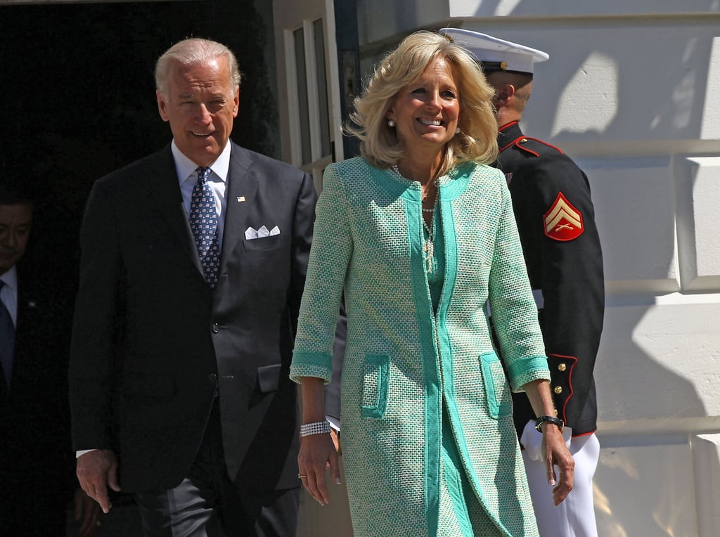 Joe and Jill Biden in 2010