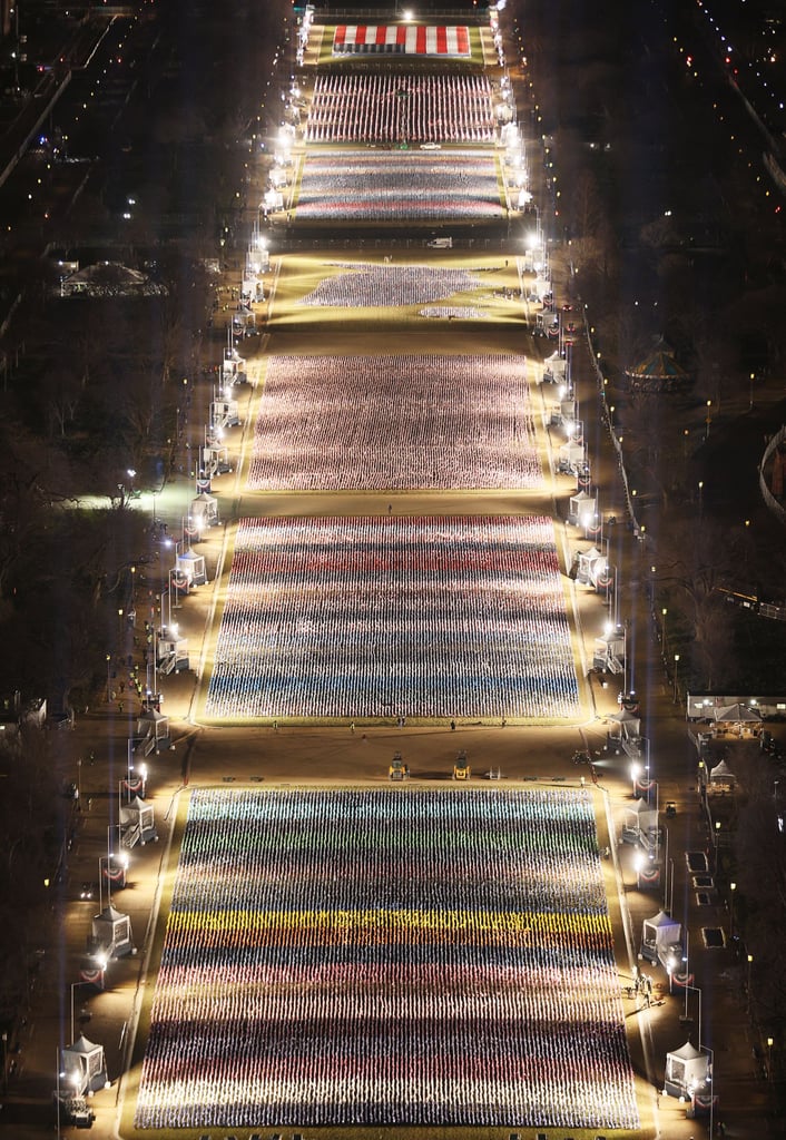 The Meaning of the Field of Flags at the Biden Inauguration