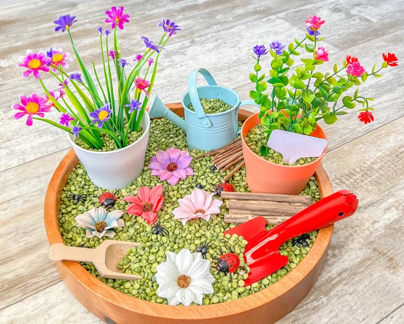 Spring Garden Sensory Bin