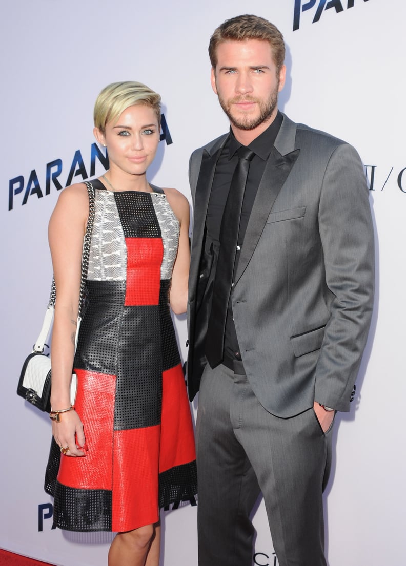 August 2013: Miley and Liam Reunite For a Red Carpet Appearance