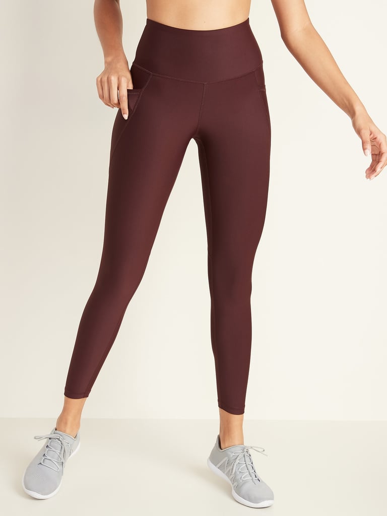 Old Navy High-Waisted Elevate Powersoft 7/8-Length Side-Pocket Leggings