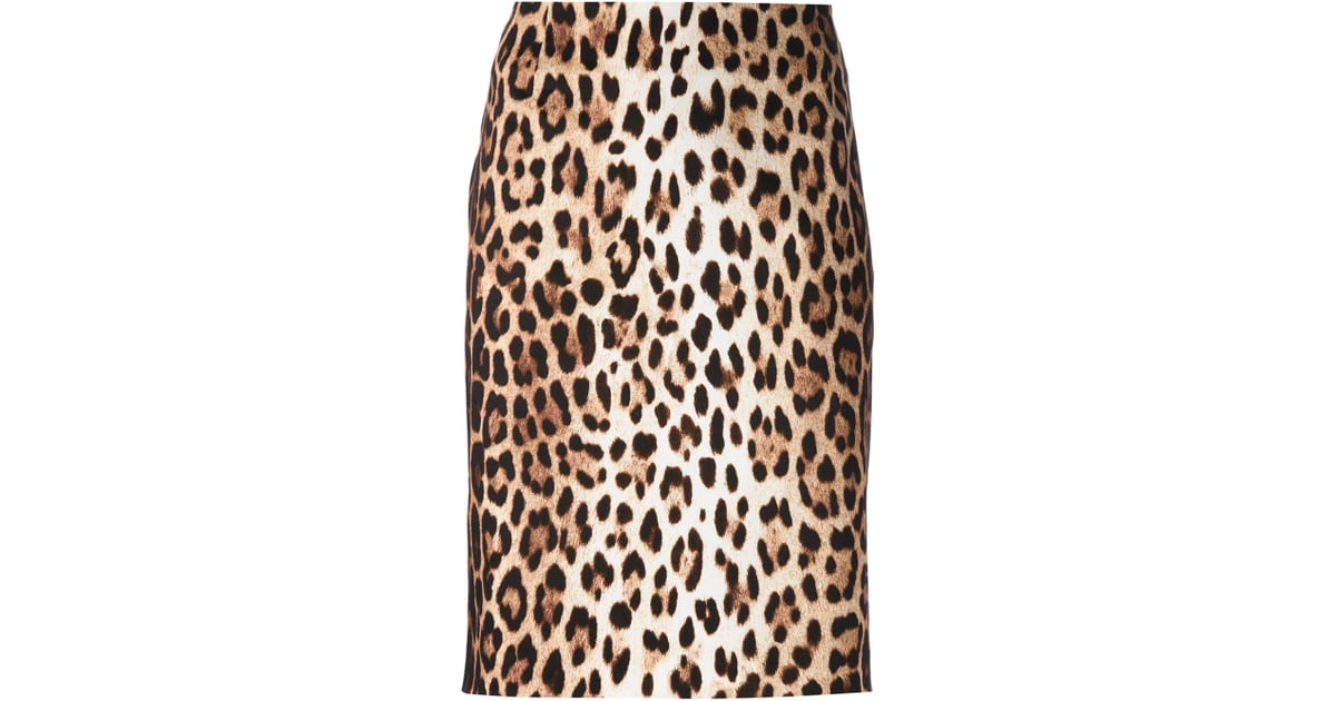Moschino Cheap & Chic Leopard-Print Pencil Skirt | Keri Russell's ...