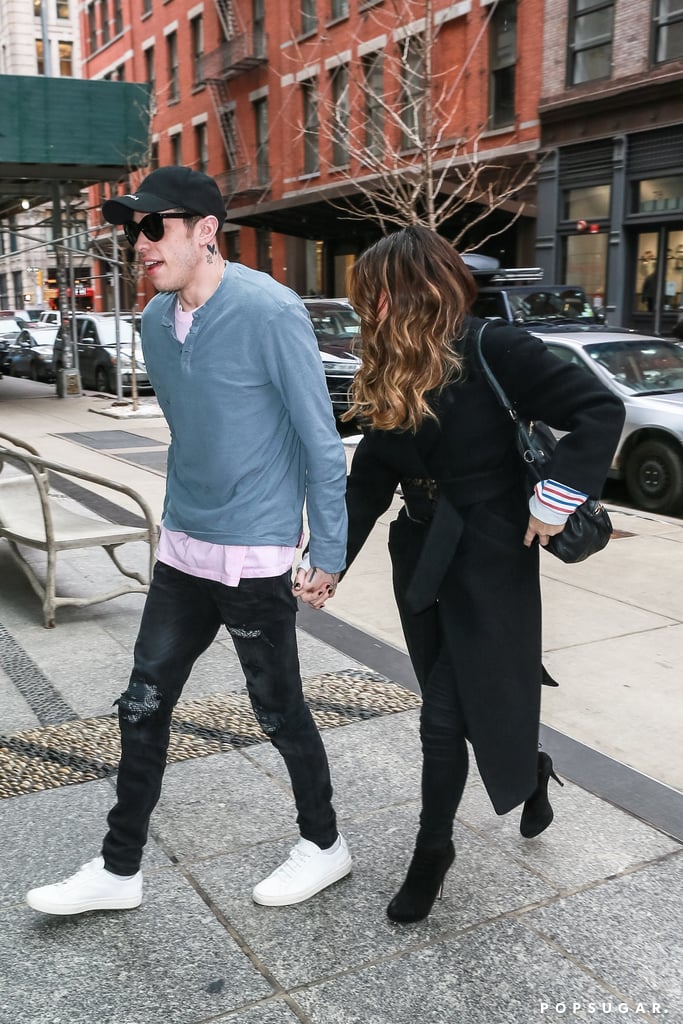 Pete Davidson and Kate Beckinsale Holding Hands March 2019