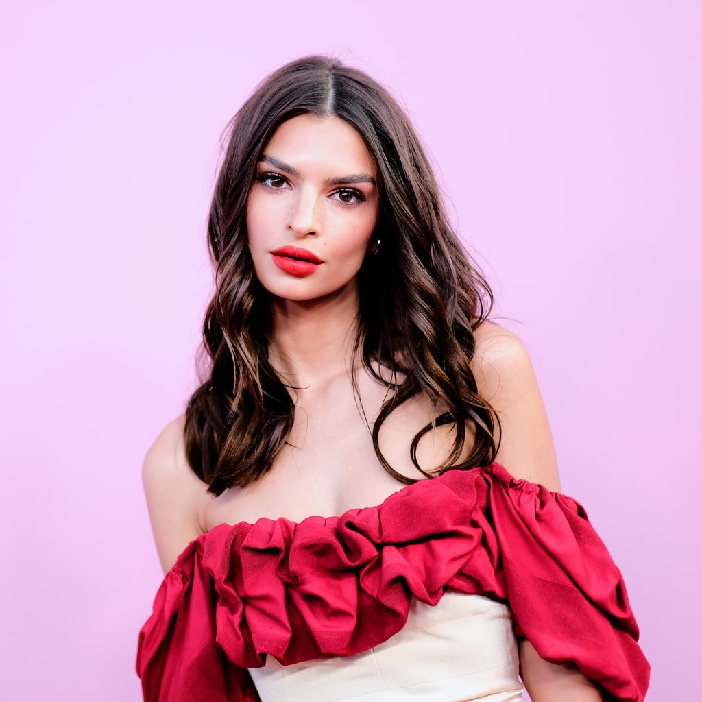 Emily Ratajkowski Snuggles Up With a Short Pixie Cut