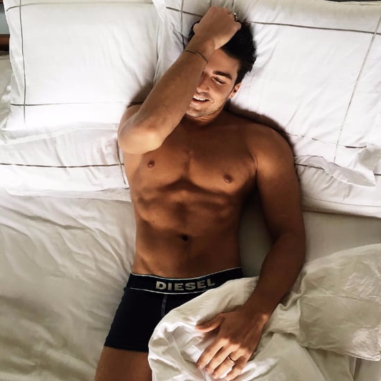 Sexy Shirtless Guy in Bed