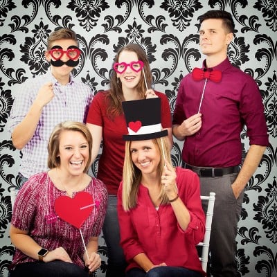 Valentine's Day Photo Prop