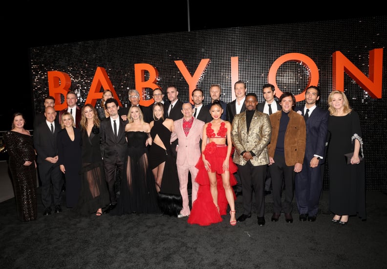 The "Babylon" Cast at the Movie's Premiere