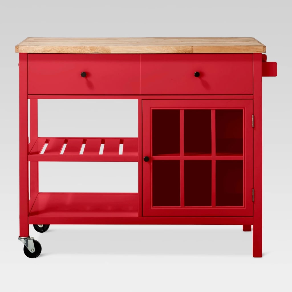 Windham Wood-Top Kitchen Island