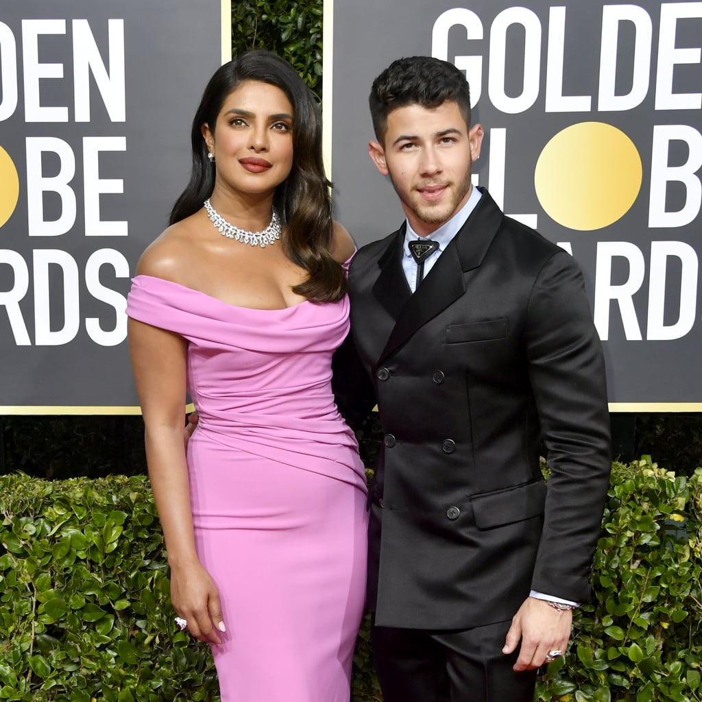 Priyanka Chopra and Nick Jonas at the 2020 Golden Globes