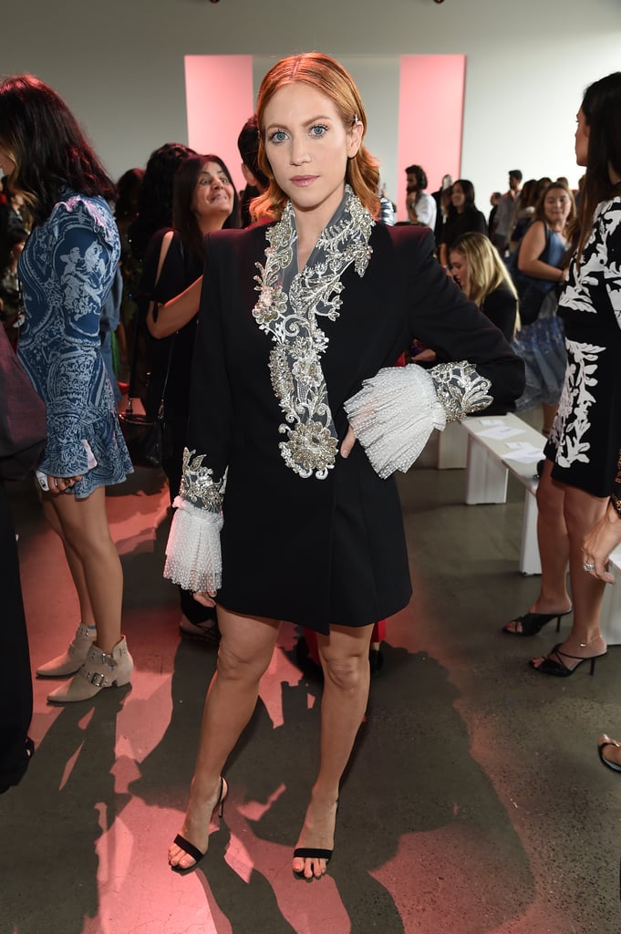 Brittany Snow at the Raisavanessa New York Fashion Week Show