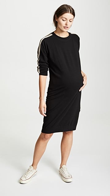 Monrow Maternity Sweatshirt Dress