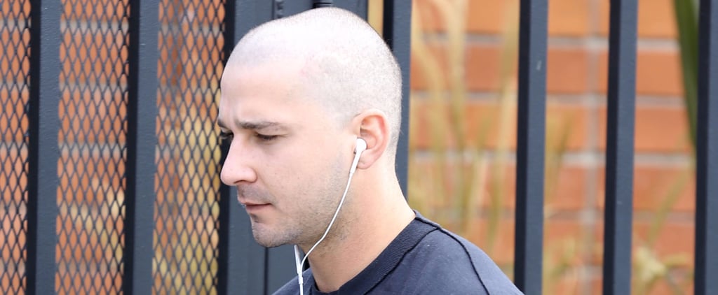 Shia LaBeouf Bald Pictures