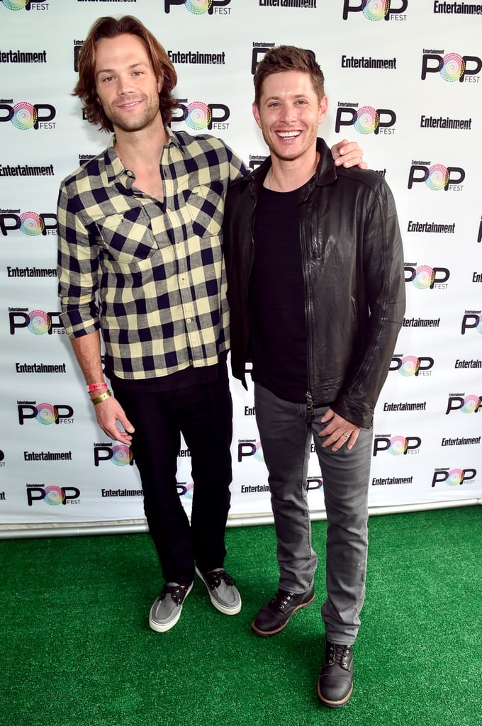 Jensen Ackles and Jared Padalecki at PopFest 2016