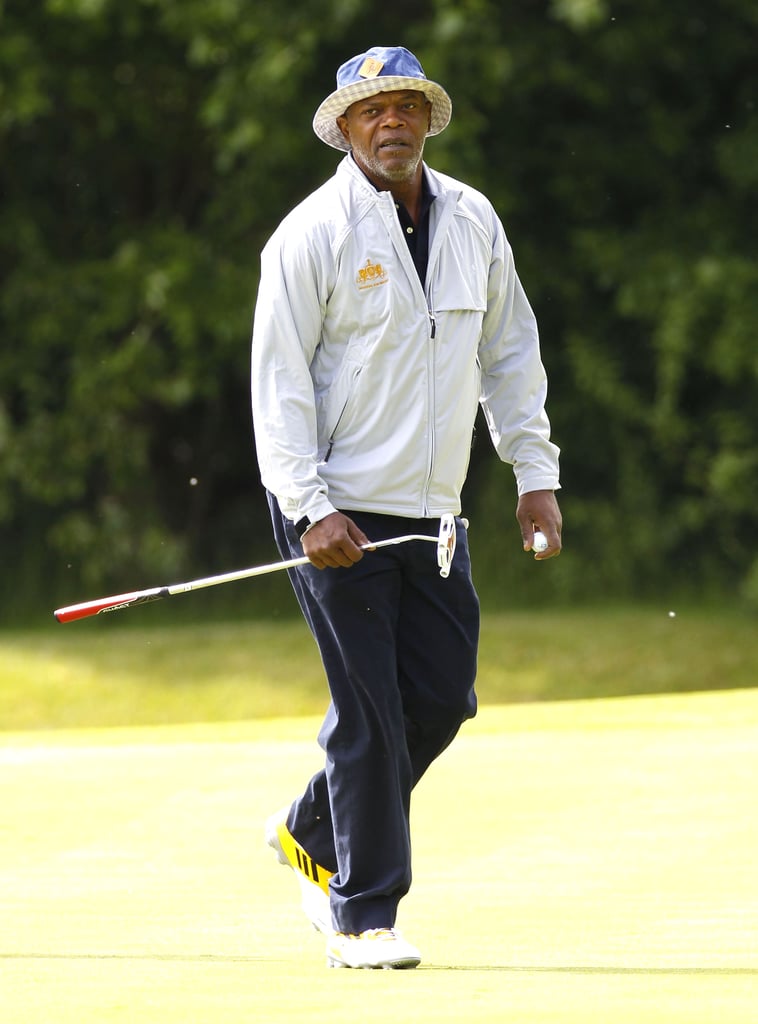 In June 2013, Samuel L. Jackson took part in a charity golfing match in London.