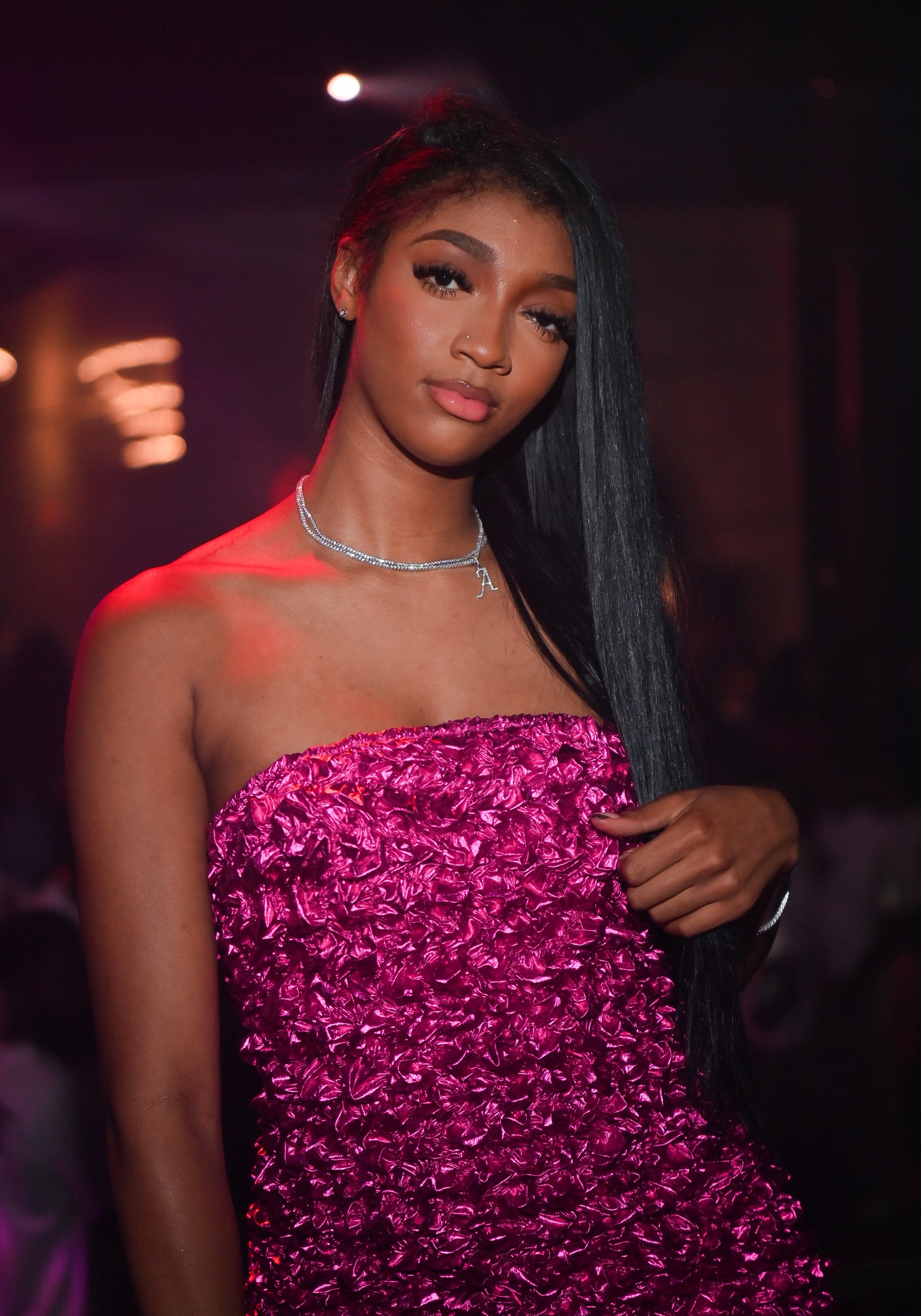 ATLANTA, GEORGIA - MAY 6: Angel Reese attends her 21st Birthday Celebration at Revel on May 6, 2023 in Atlanta, Georgia. (Photo by Prince Williams/WireImage)