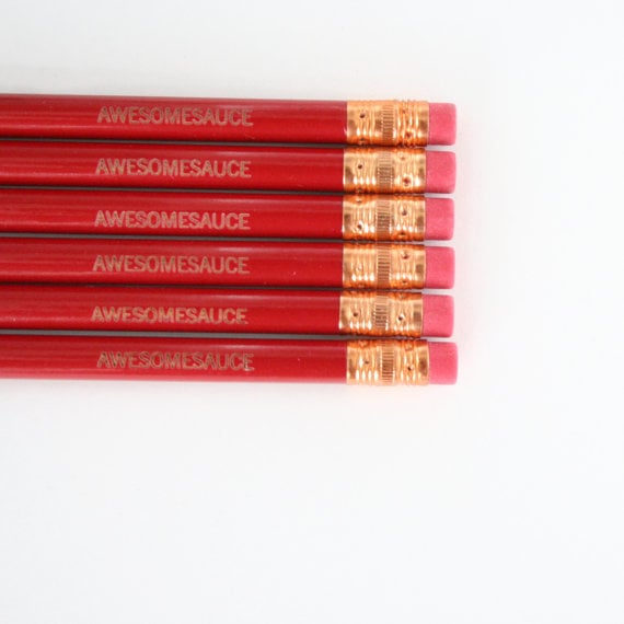 Awesomesauce Red Pencils