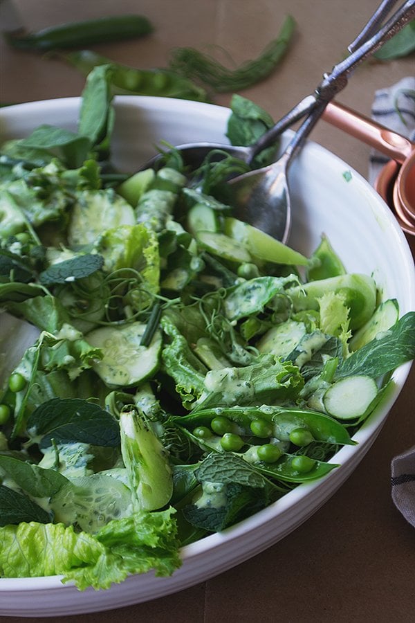 Everything Green Salad Green Bean Recipes For Thanksgiving POPSUGAR