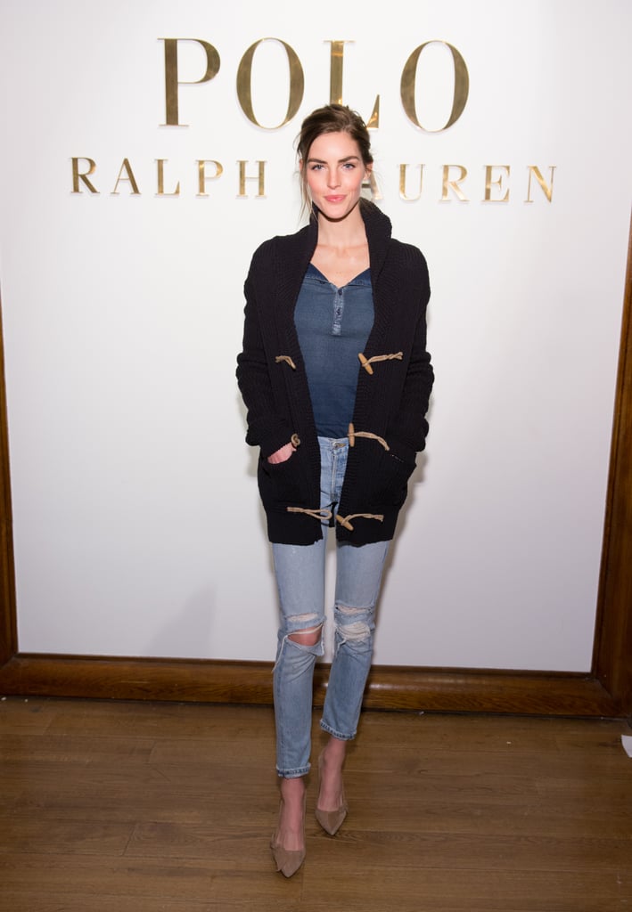 Hilary Rhoda at NYFW Hilary Rhoda at NYFW