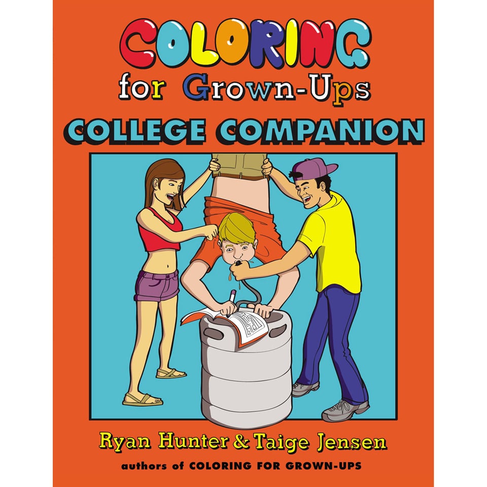 Coloring For Grown-ups College Companion