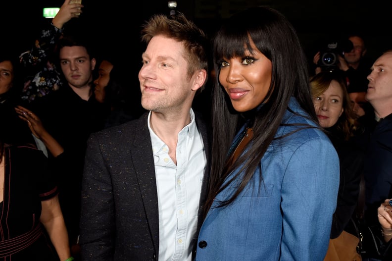 Christopher Bailey and Naomi Campbell
